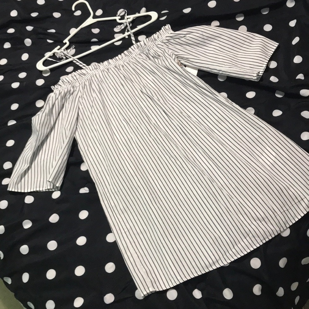 Off the shoulder dress